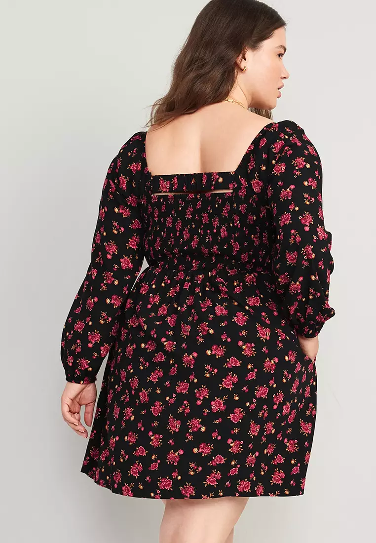 Old navy black deals floral dress