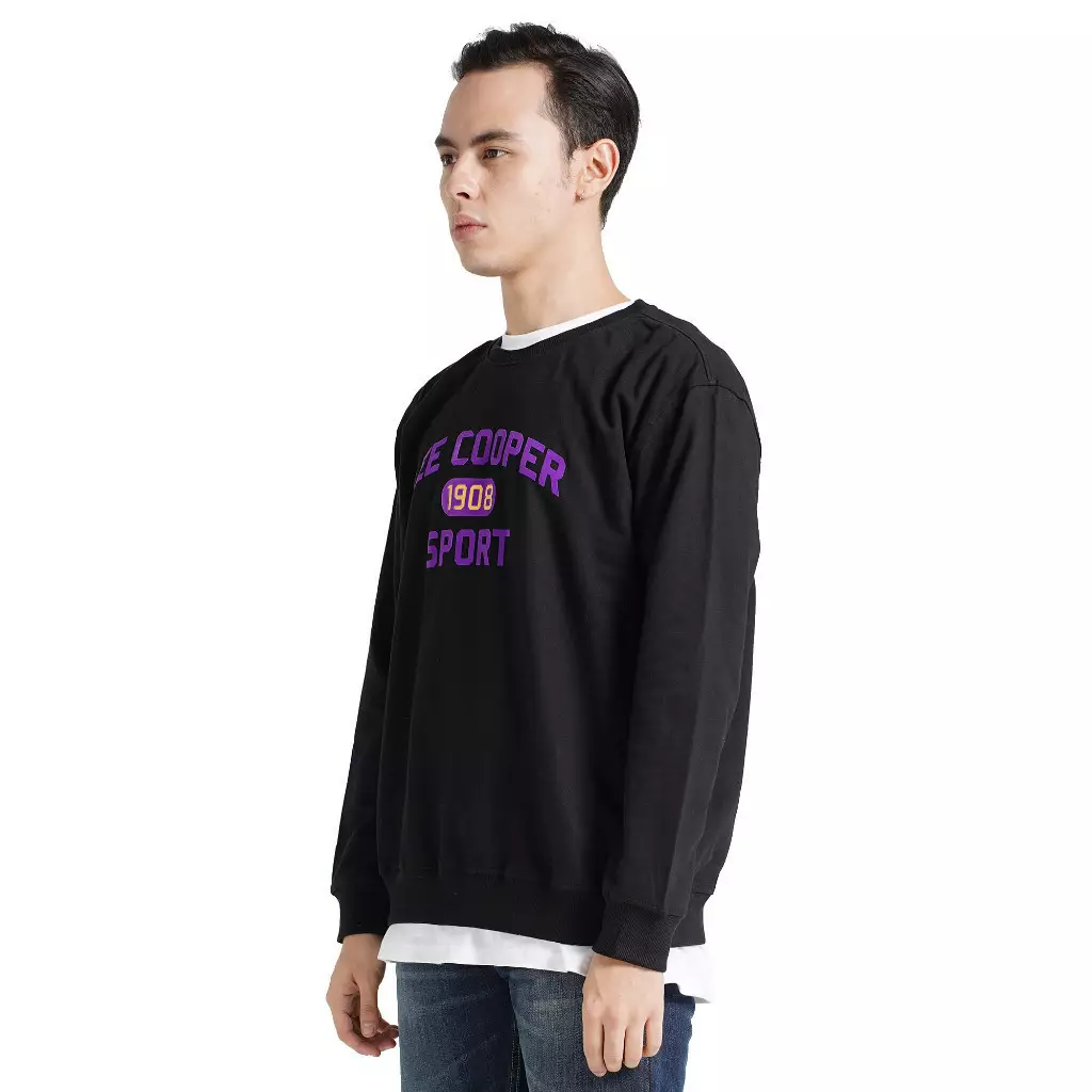 LEE COOPER SWEATER SPORT BLACK