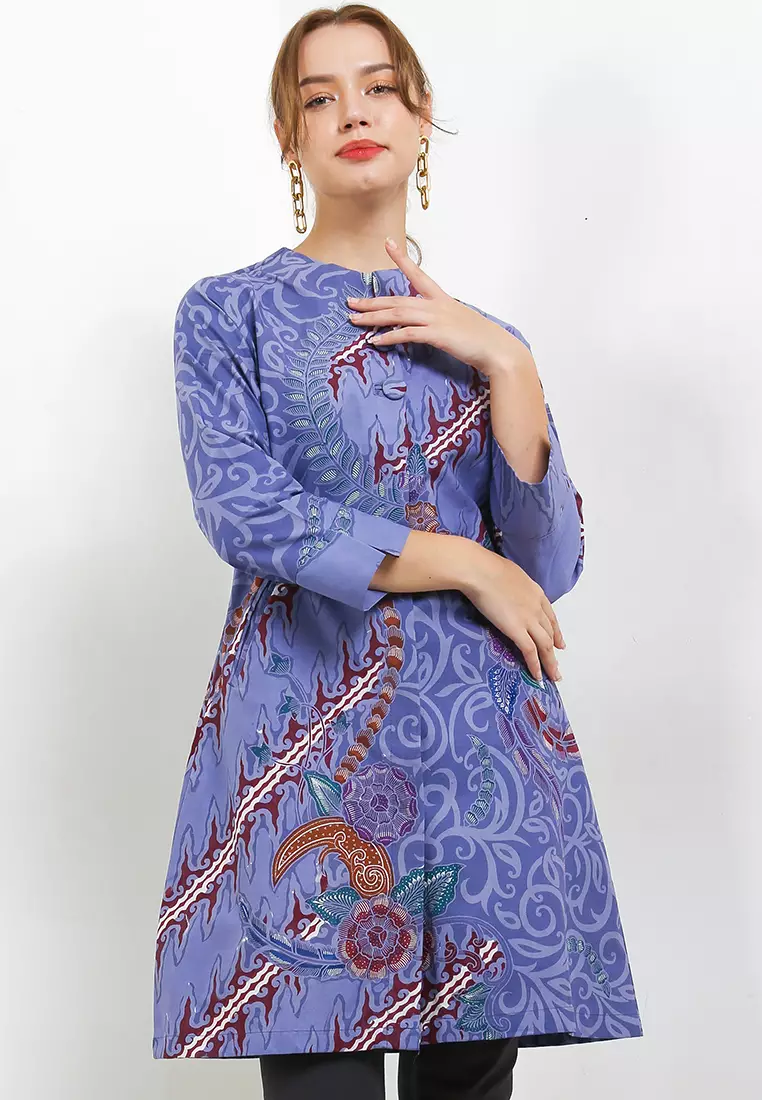 Jual Elshanum Batik Harimurti Tunik Batik Tulis Exclusive Wanita