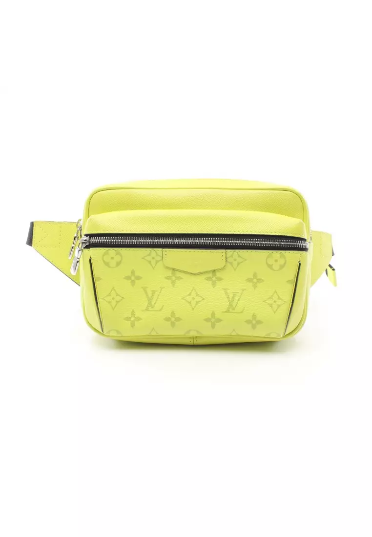 Louis vuitton green fanny pack online