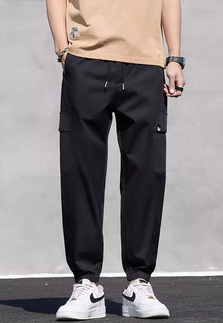 Drawstring Casual Jogger Pants
