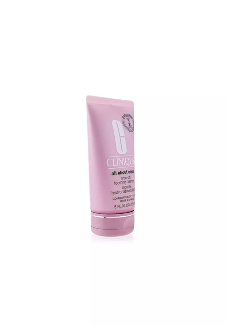 CLINIQUE - All About Clean Rinse-Off Foaming Cleanser - For Combination Oily to Oily Skin 150ml/5oz