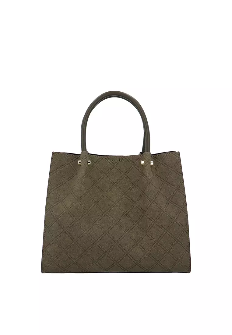 Buy Carlo Rino Terra Top Handle Bag - Dark Green 2026 Online | ZALORA