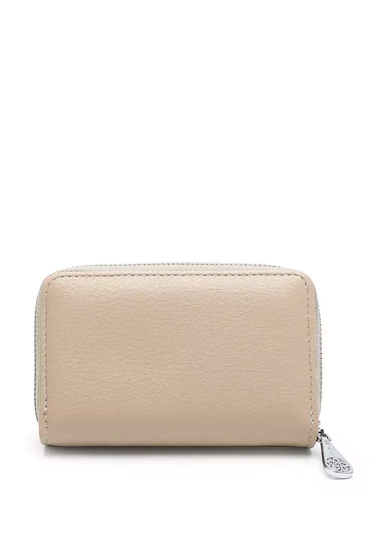 Women's Short Purse / Wallet - Beige