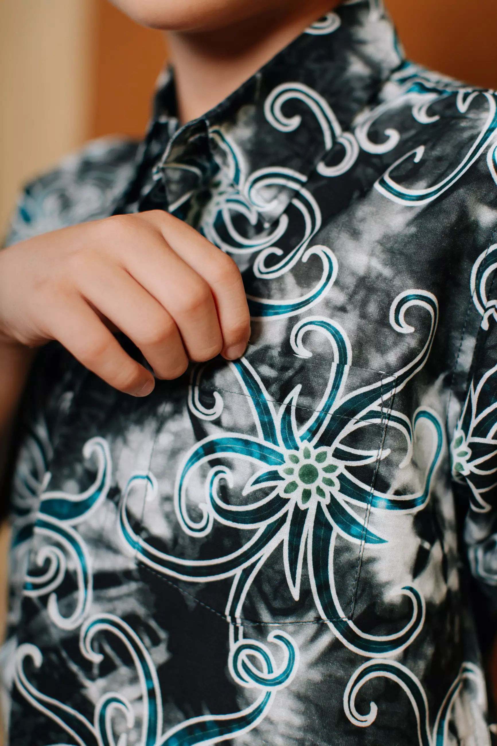 Adyatma Adeeva Black Kemeja Batik Anak Pria Kemeja Batik Anak Cowok Katun