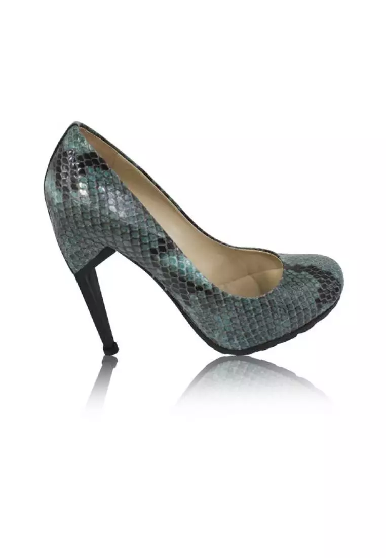 Pre Loved NICHOLAS KIRKWOOD Python Pumps