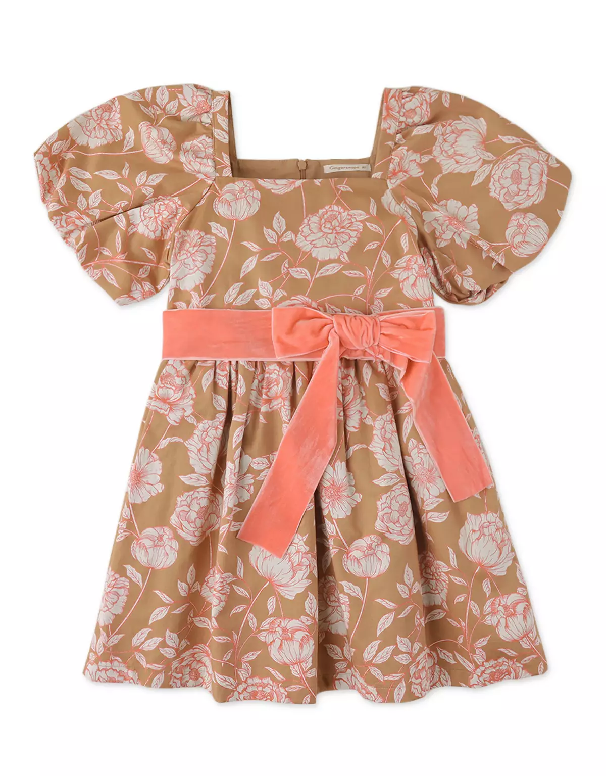 Gingersnaps Sunset Soiree Dress Brown - Dress Anak Perempuan (Coklat)