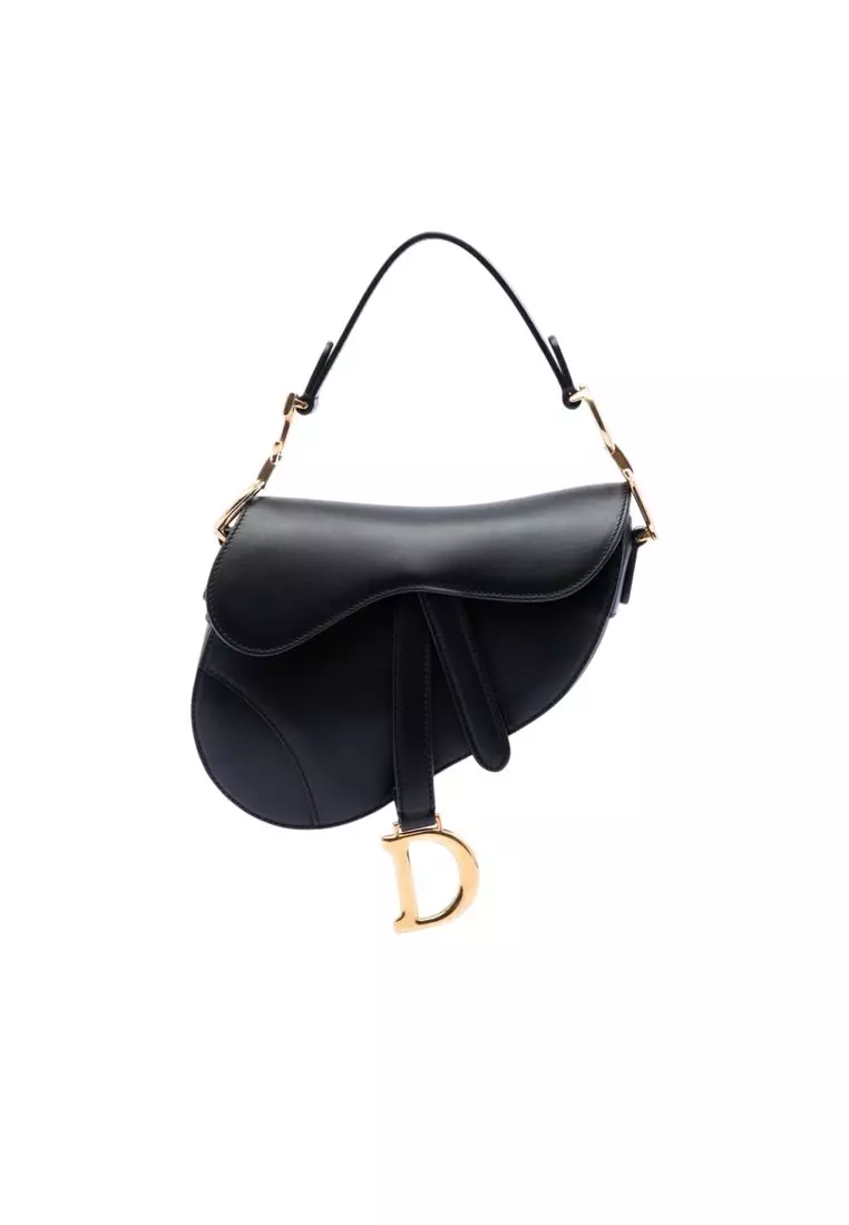 Pre-Loved Dior Mini Smooth Calfskin Saddle Bag