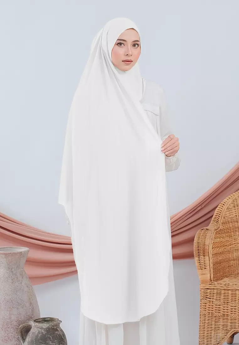 HIJAB INSTAN SABIYA - WHITE