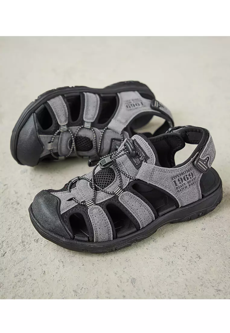 Heel Velcro Strappy Sandals KB1809