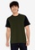 ZALORA BASICS multi Contrast Sleeve T-Shirt 2CE9FAAEDCD7CAGS_1