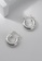 LYCKA silver LPP5035 S925 Silver Elegant "C" Initial Stud Earrings 191F8ACE838AF2GS_2