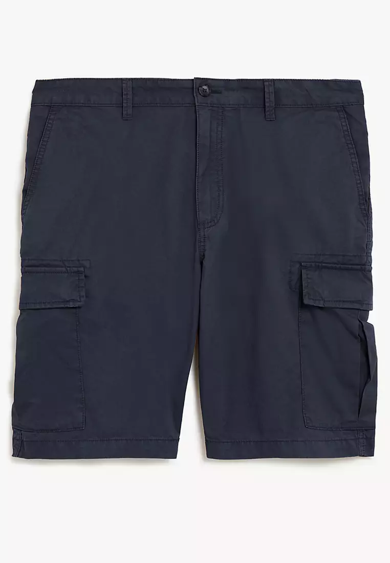 Pure Cotton Cargo Shorts