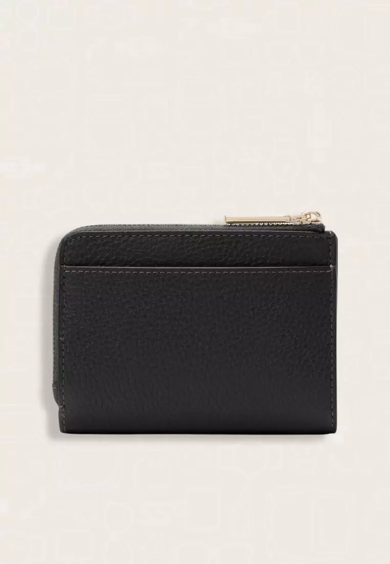 Kate Spade Lena Small L Zip Wallet Black