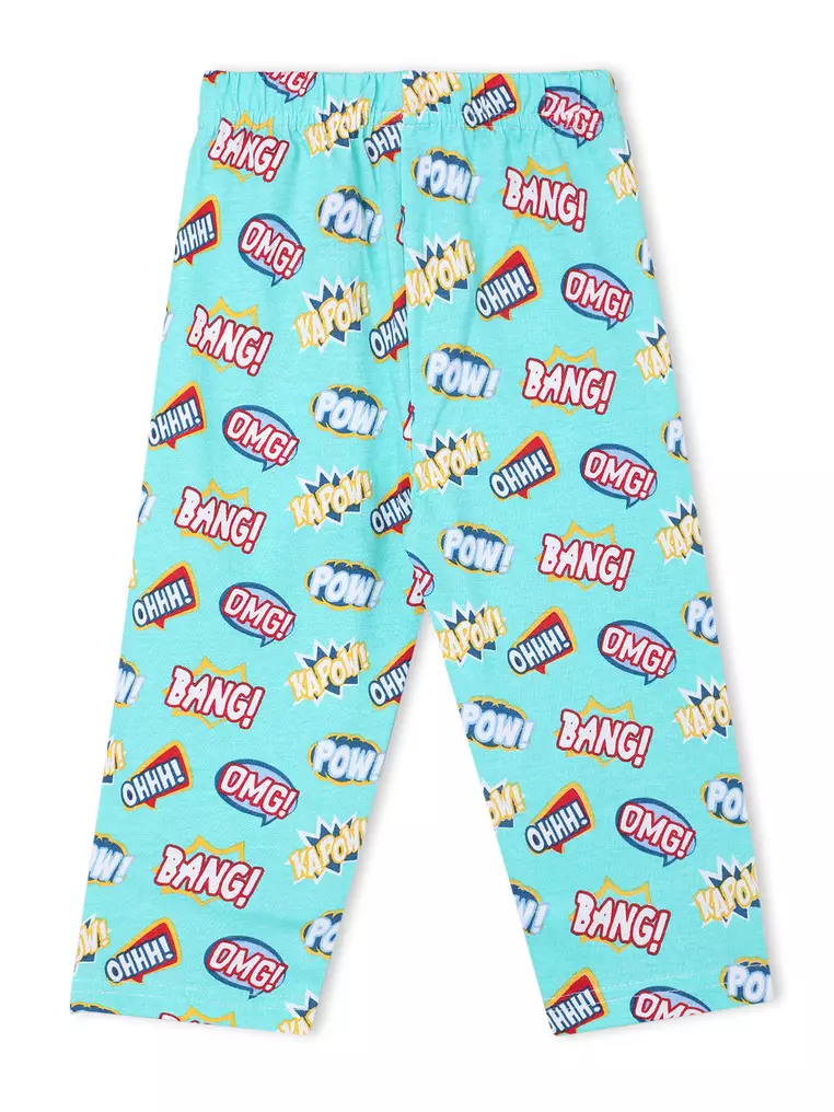 Baby and Kids Pajama Nightsuit Set- Mighty Fighter