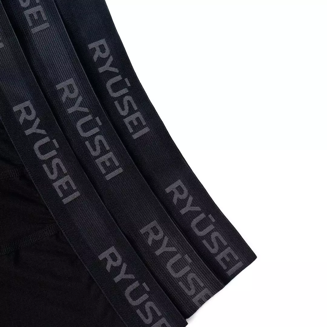 Ryusei Celana Dalam Pria Boxer Haruki Black 3pcs