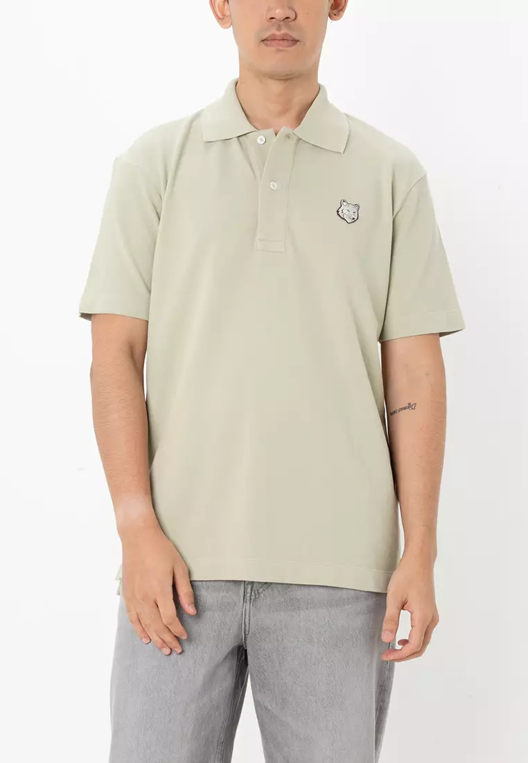 Buy Maison Kitsune Bold Fox Head Patch Comfort Polo Shirt
