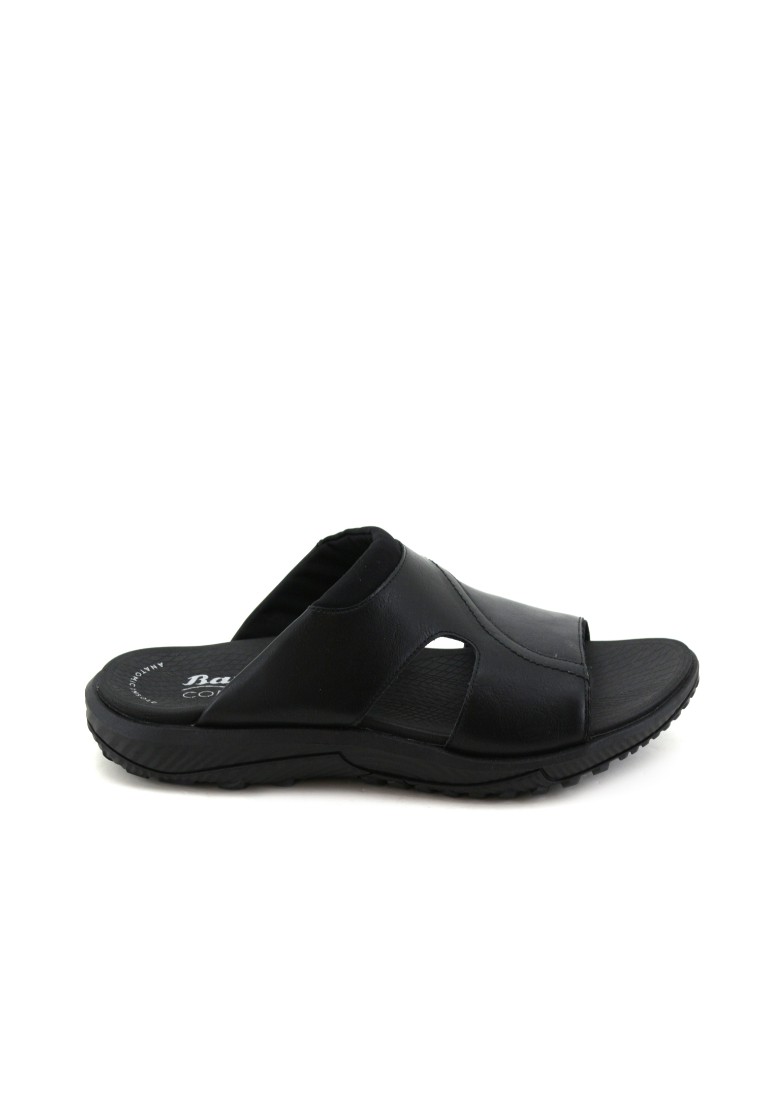 [Best Seller] BATA COMFIT Men Black Slip On Sandals - 8616127