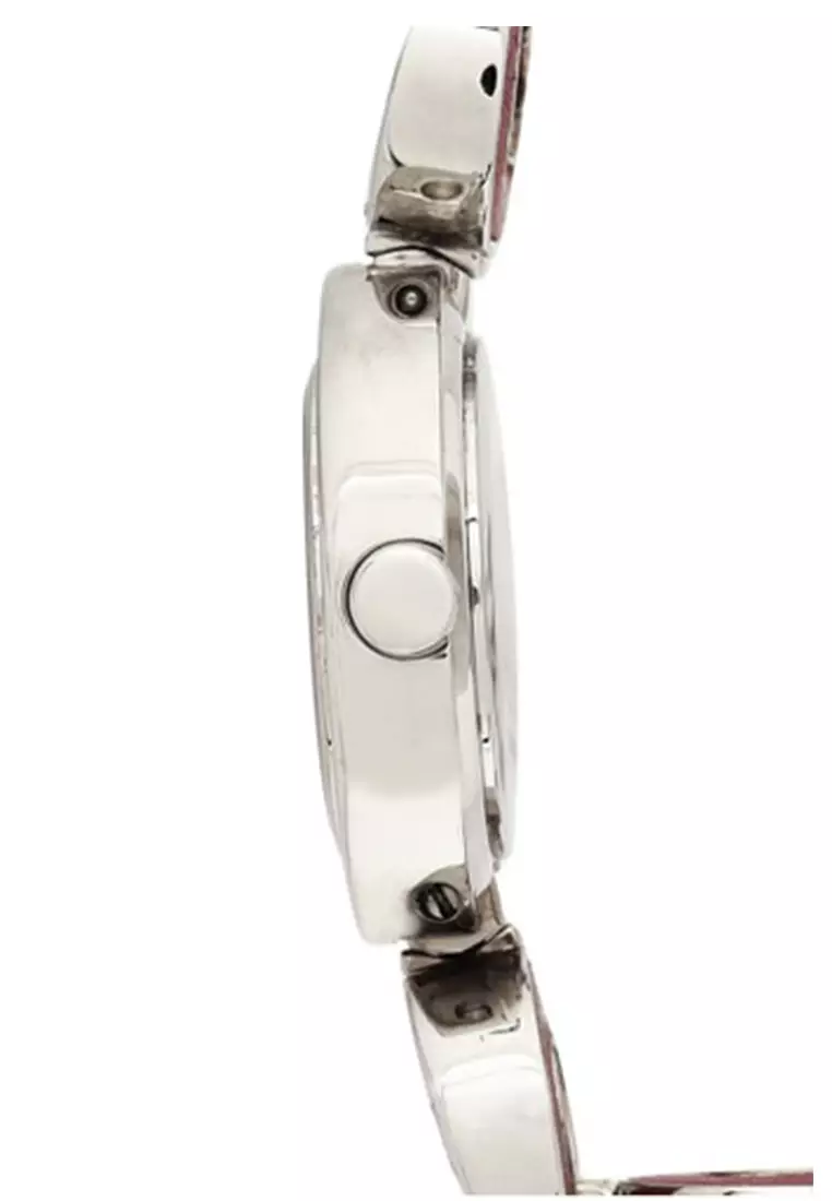 Jam Tangan Alba Ladies AC3P07 Strap Stainless Steel Red-Silver