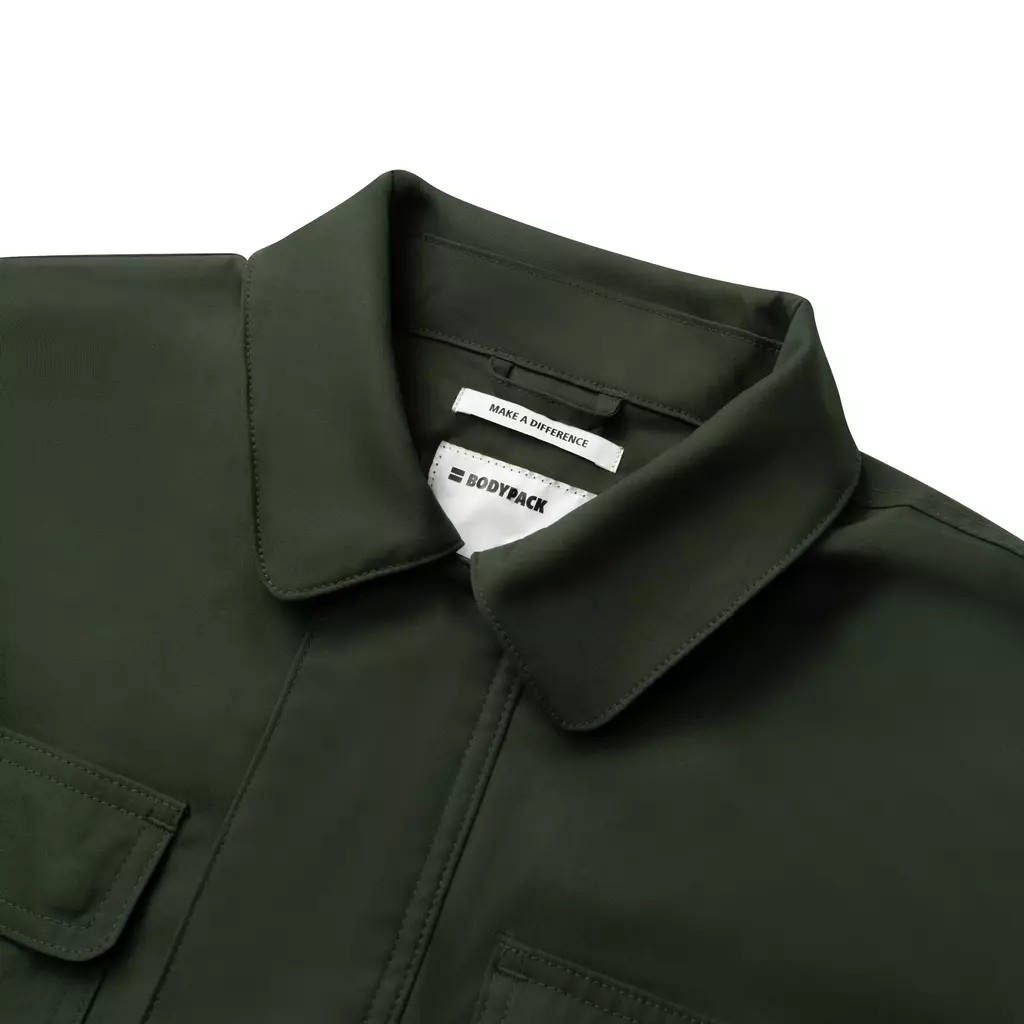 Shephered Parka Jacket Jaket Pria Wanita Outdoor Praktis - Hijau