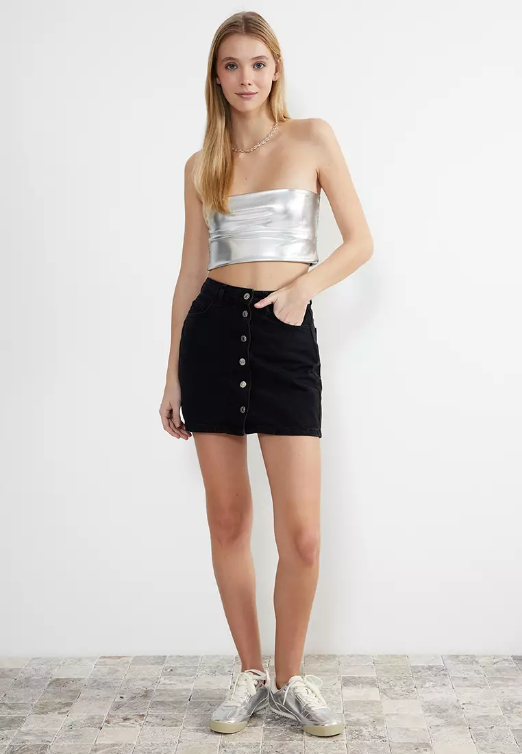 Leather skirt zalora new arrivals