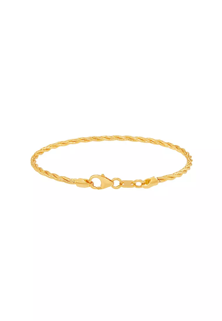 HABIB Oro Italia 916 Yellow Gold Bracelet GW53840525(Y) (22K Gold)