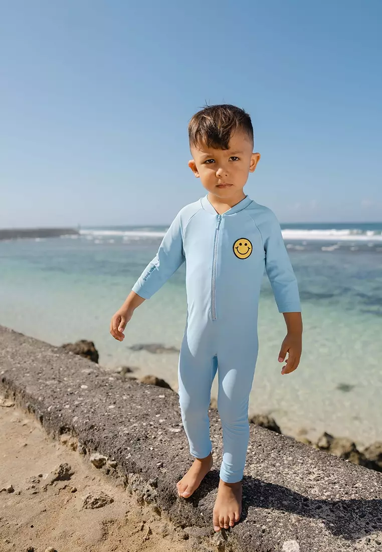 Let's Get Groovy Long Diving - Light Blue