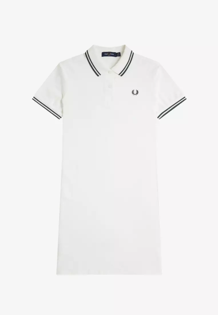 Fred Perry D3600 Twin Tipped Fred Perry Dress (Snow White)