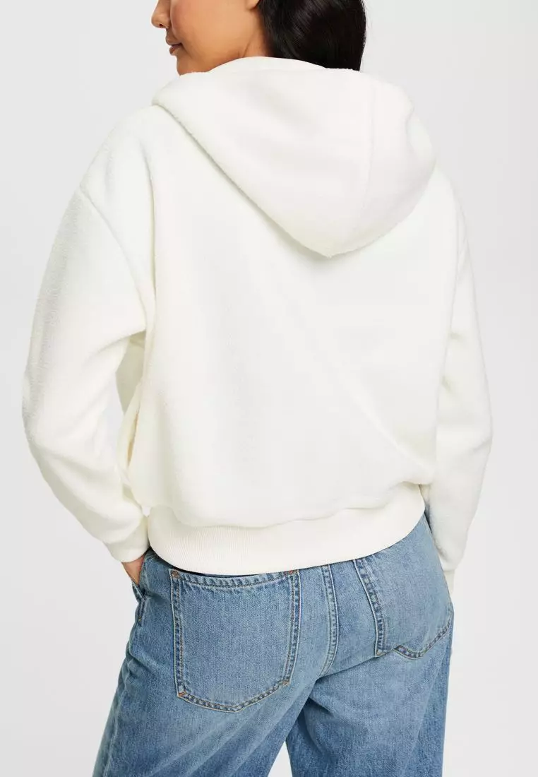 White top borg hoodie