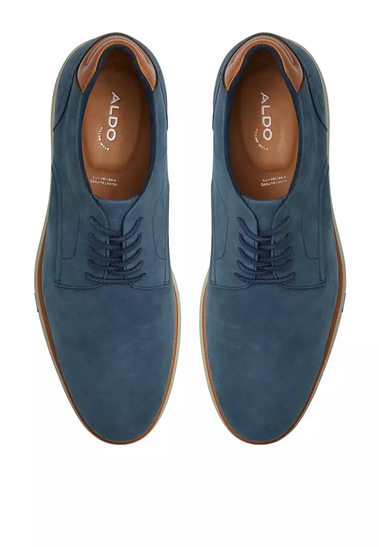 Aldo blue 2024 suede shoes mens