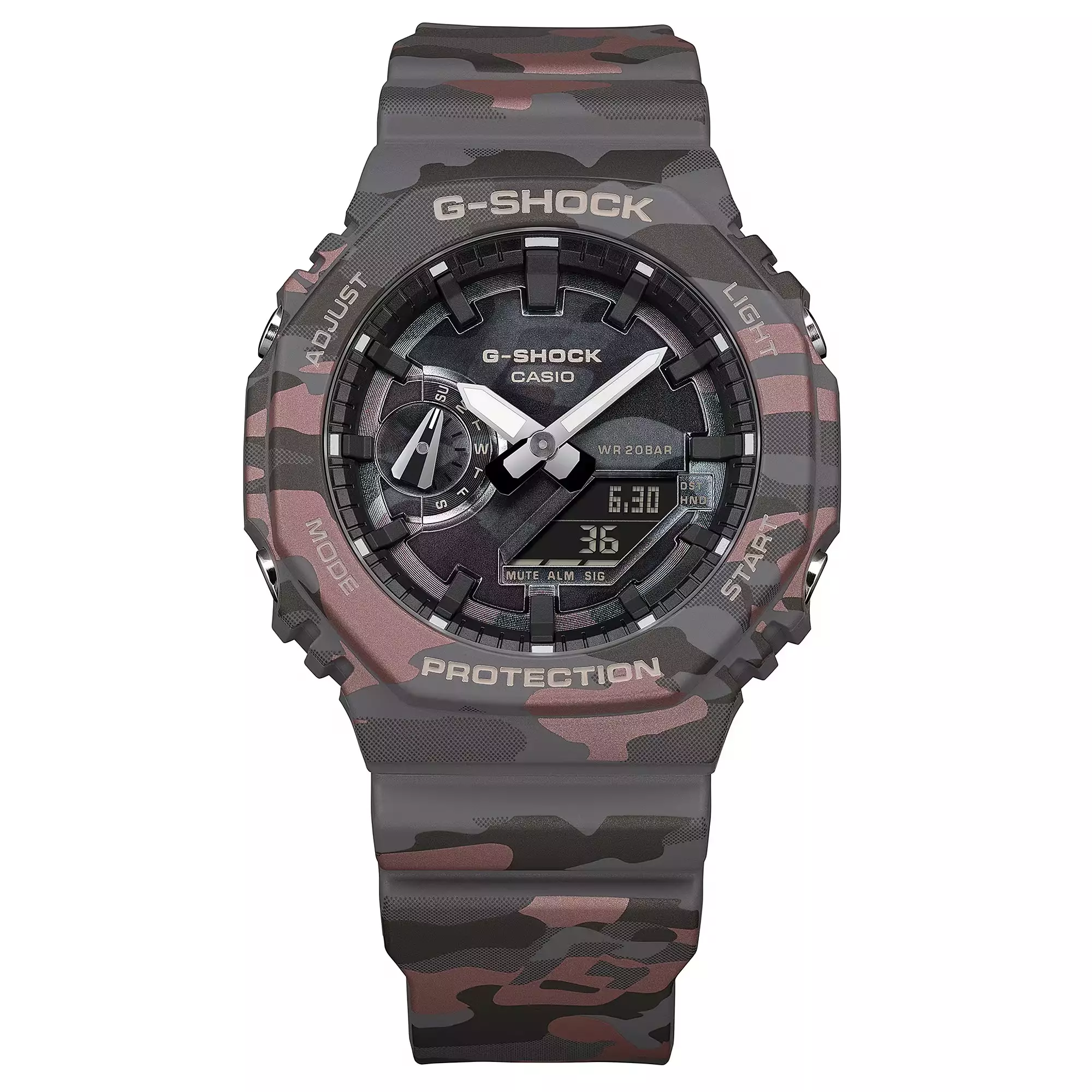 Casio G-SHOCK Jam Tangan Pria dengan format Analog Digital GA-2100CM-8ADR