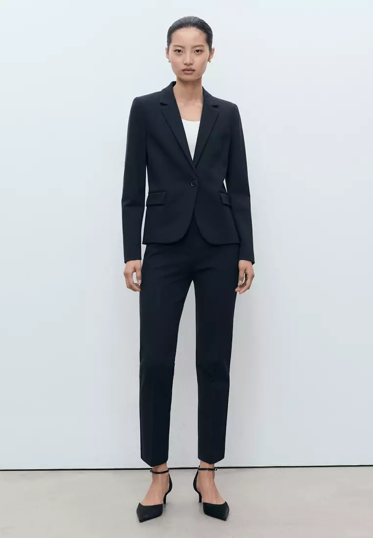 Fitted Suit Jacket