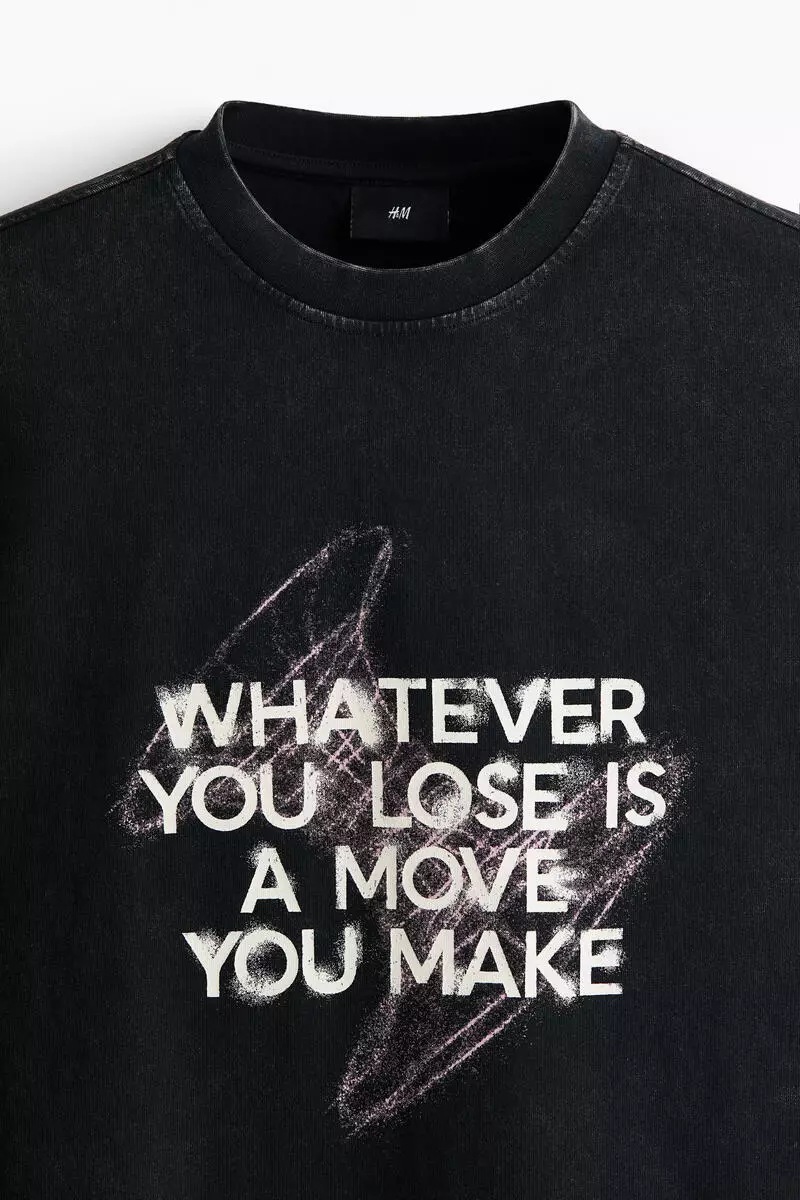 Loose Fit Long-sleeved T-shirt