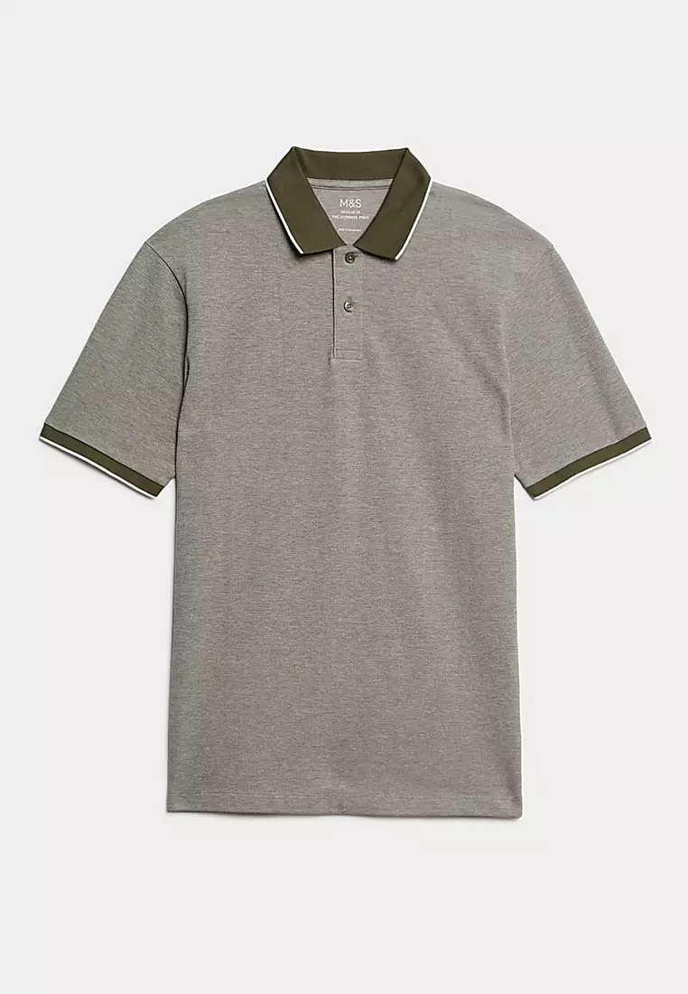Ultimate Tipped Pique Polo Shirt