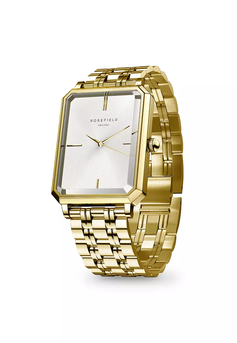 Buy Rosefield The Octagon White Sunray Steel Gold 2025 Online
