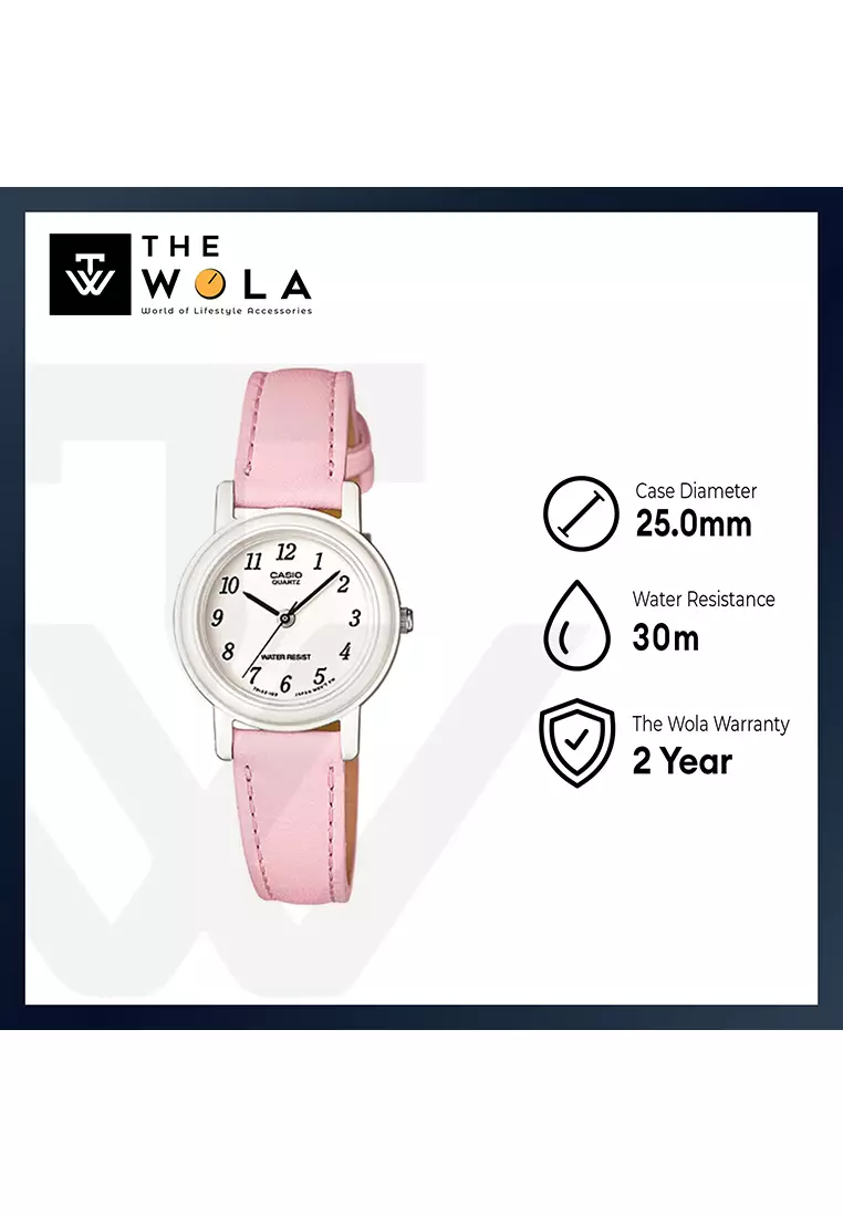 Casio women's new arrivals leather watch