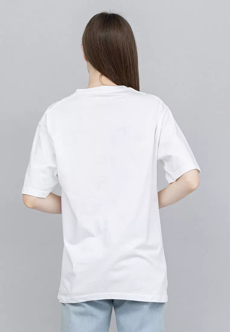 Houseofcuff T-shirt Kaos Polos Pendek Putih Wanita Tersedia Size S-4XL