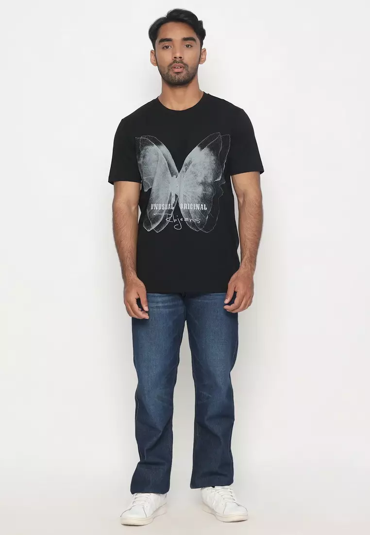 RBJ T-Shirt Cotton Spandex Pria 2562370031