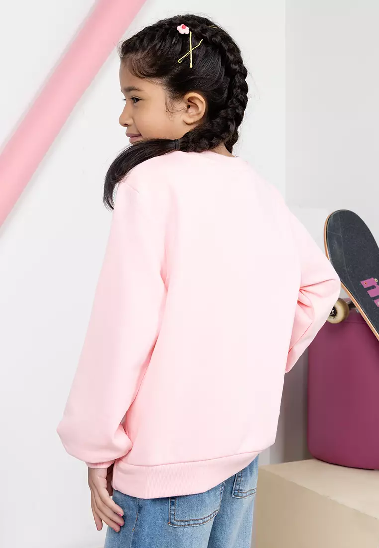 Girls online ribbed sweater