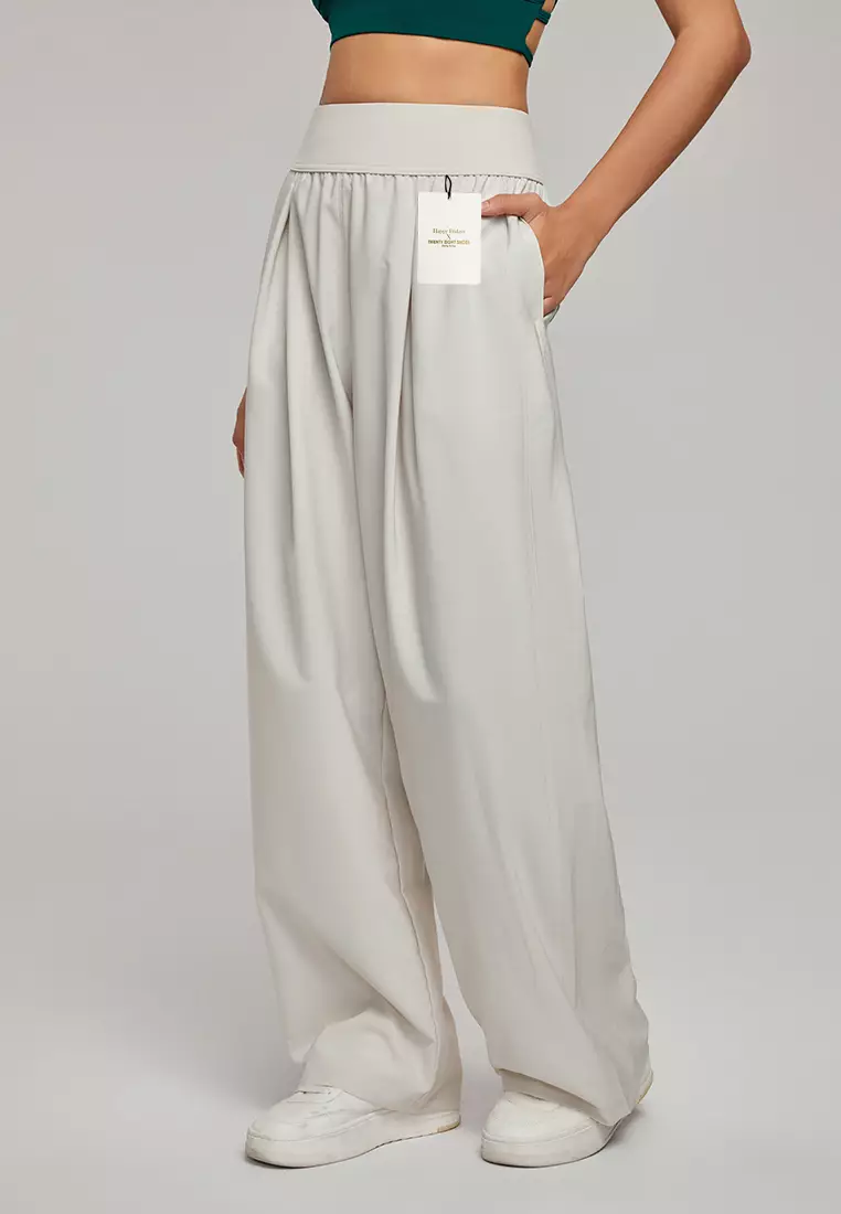 High Waist Yoga Wide-leg Trousers DSG115016