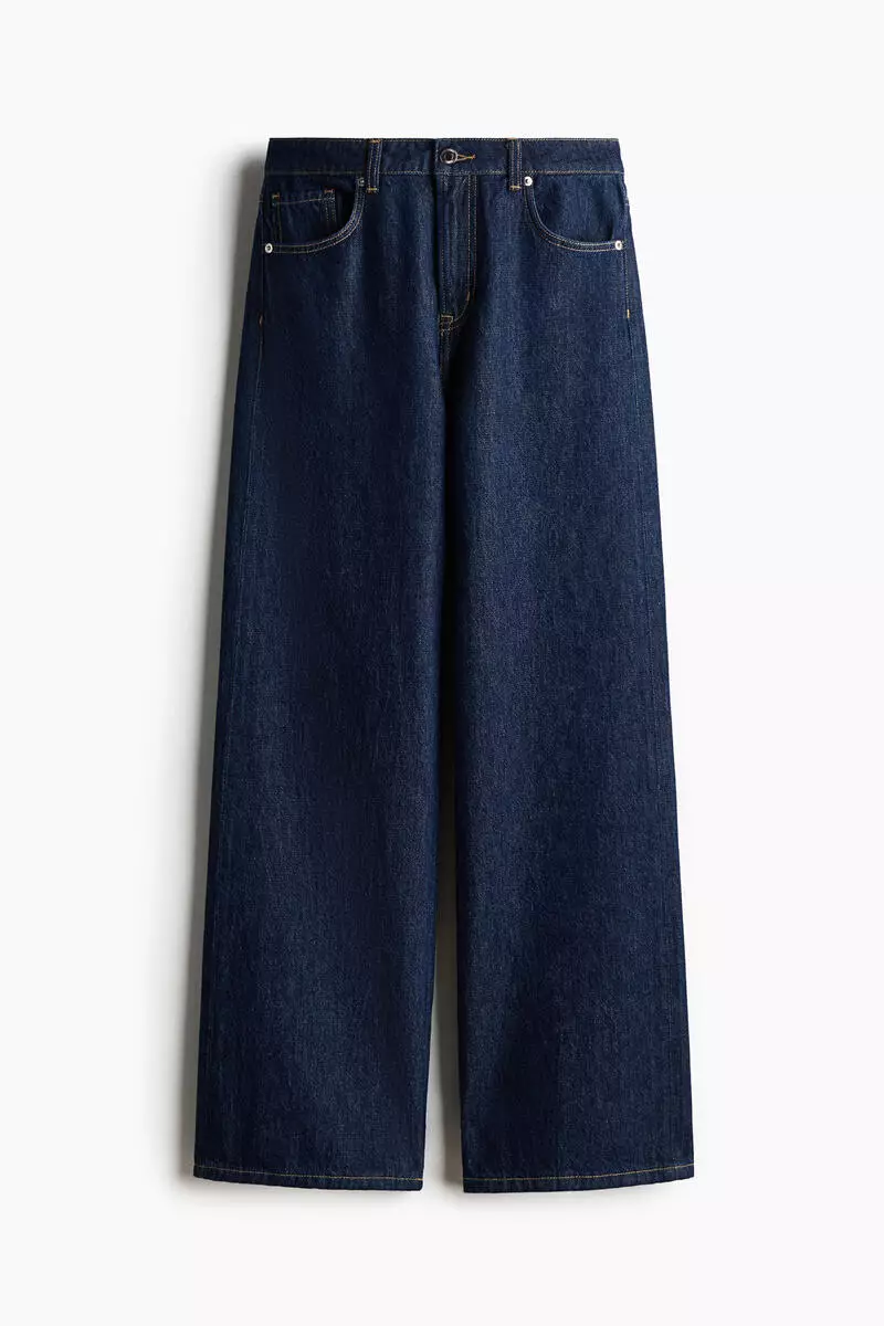 Wide High Jeans