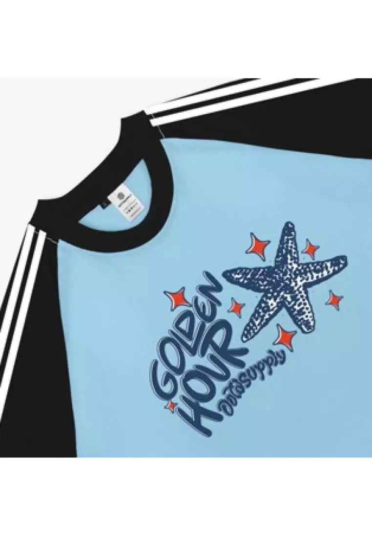 OOTDSUPPLY Croptee Fit String Golden Hour l Tshirt Crop l Kaos Croptee | CSFS008