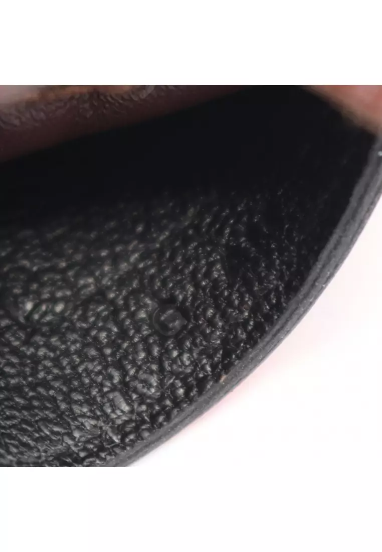 Pre-Loved Hermès Rodeo PM Robeocool tail Capucines bag charm Aagneau Veau Swift Dark brown Red black G刻印