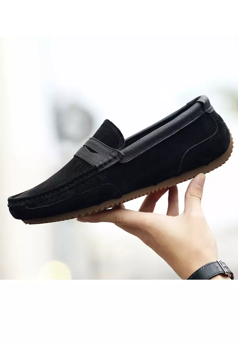 Color Matching Suede Loafers & Boat Shoes YY8900
