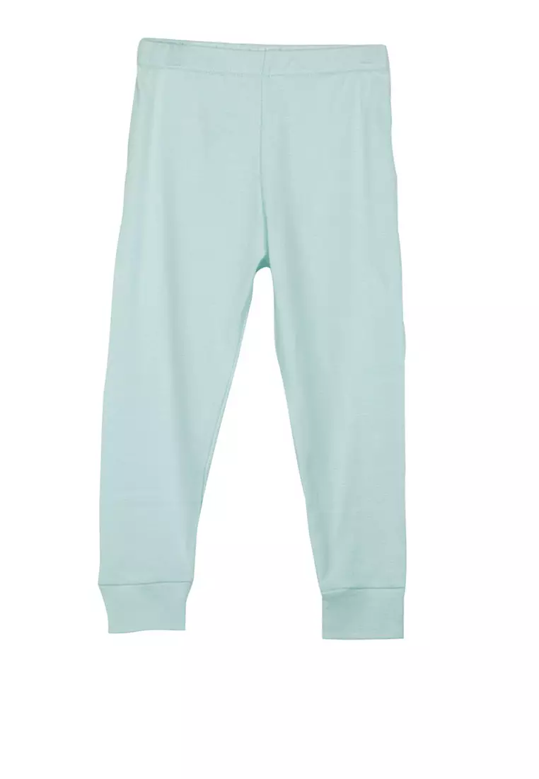 Move Two-Piece Long Sleeves Pajama Set For Girls