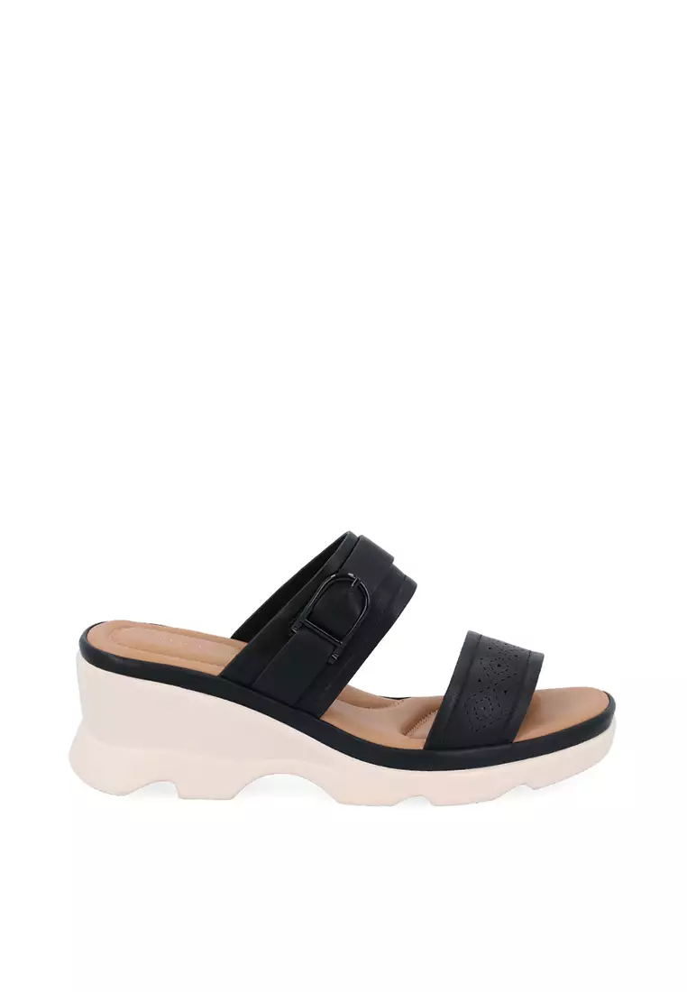 Discount on Carlo Rino  shoes - SKU: Black Heather Sandals