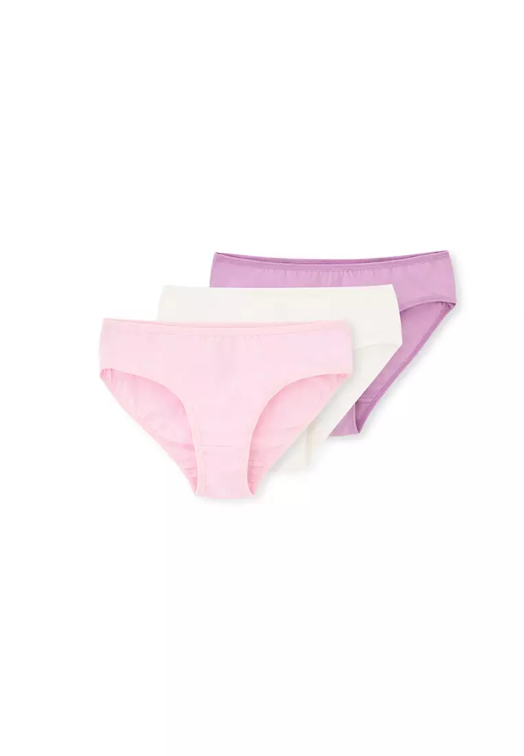 3 Pack Multıcolor Briefs Briefs, Underwear for Girls