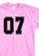 MRL Prints pink Number Shirt 07 T-Shirt Customized Jersey 9039FAA648F0DEGS_2