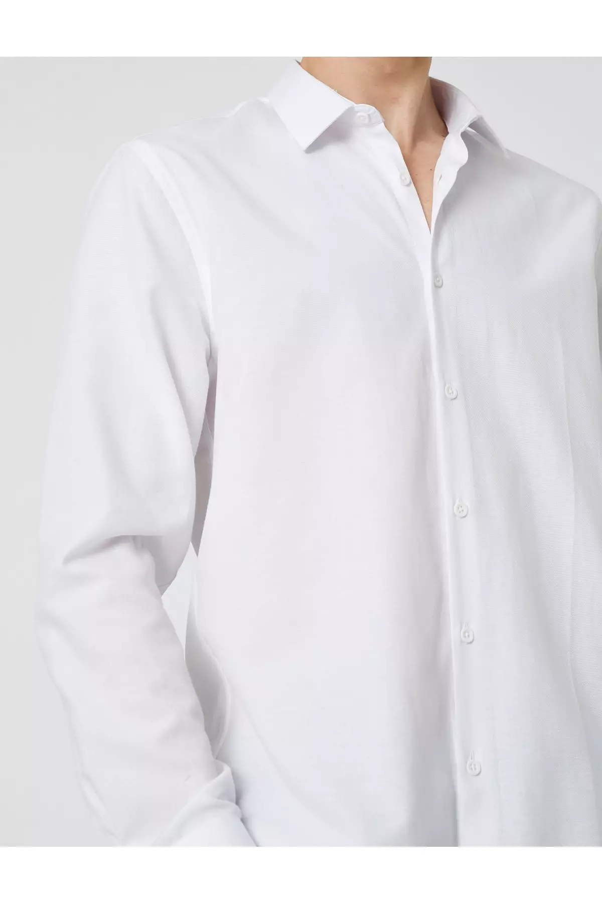 White long sleeve dress shirt on sale