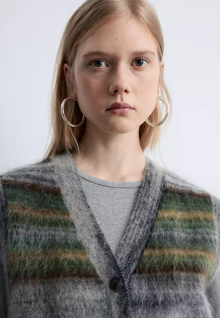 Brushed Knitted Vest